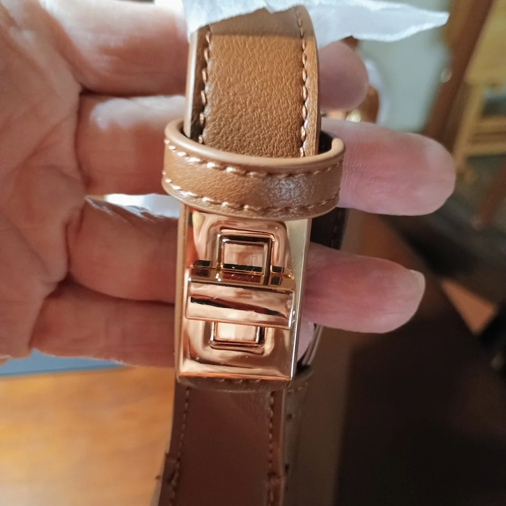 Elegant Tan Women's Bag - Picture 4 of 6
